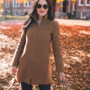J Crew Lodge Coat with Stadium Cloth 10